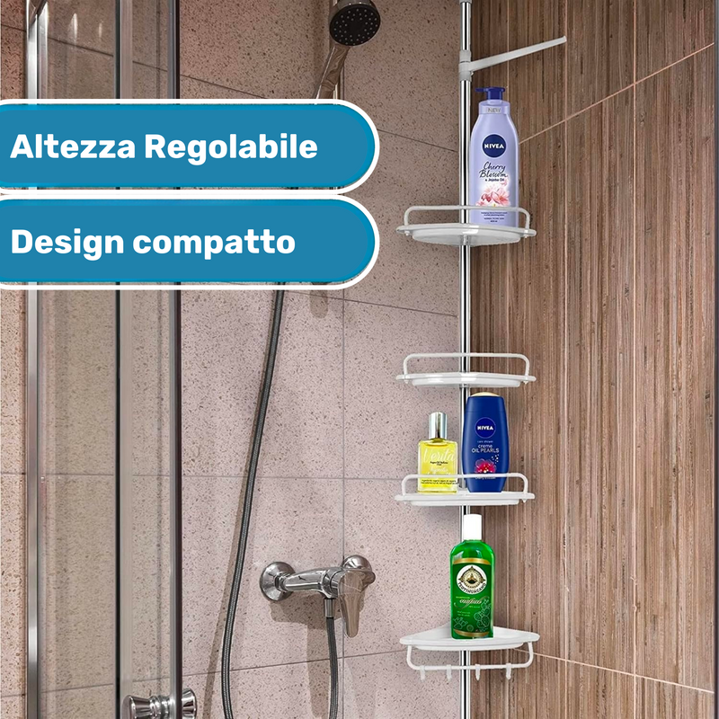 ALMACENAMIENTO TELESCÓPICO ACCESORIOS DE BAÑO MOBILIARIO DE DUCHA DE BAÑO