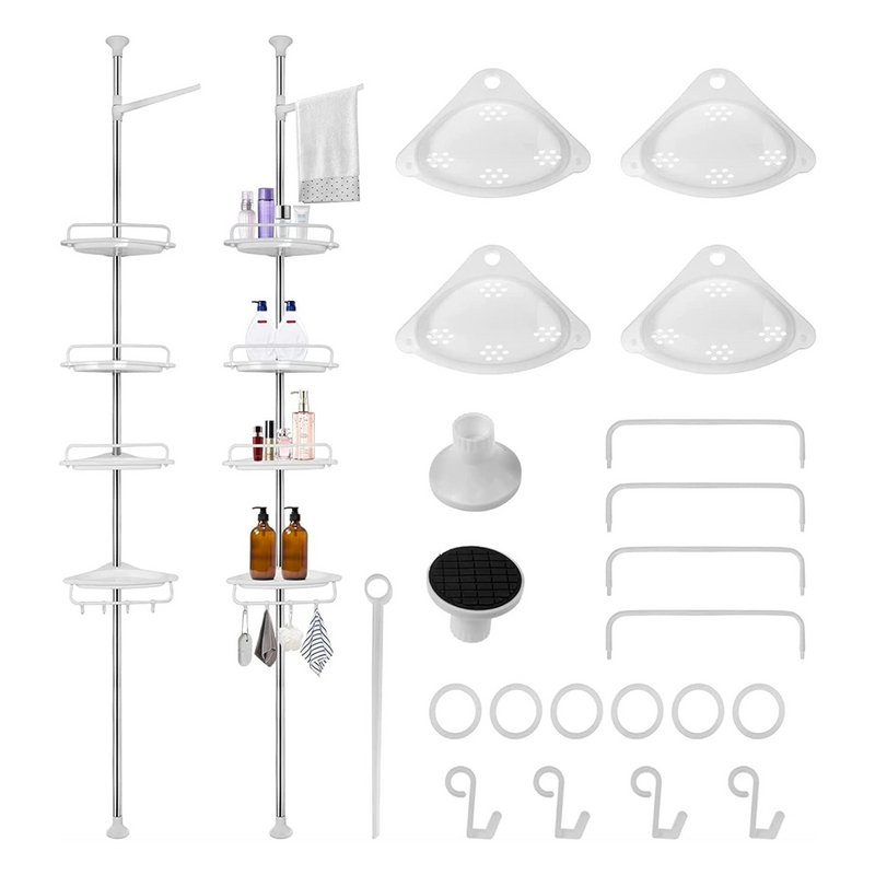 ALMACENAMIENTO TELESCÓPICO ACCESORIOS DE BAÑO MOBILIARIO DE DUCHA DE BAÑO