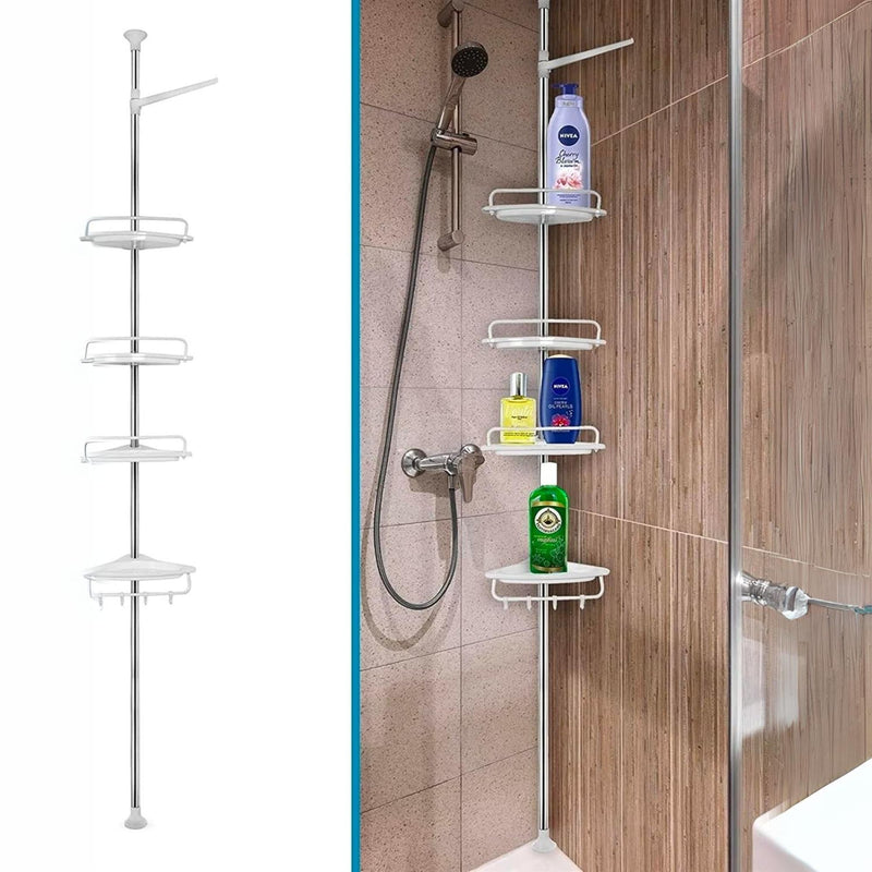 ALMACENAMIENTO TELESCÓPICO ACCESORIOS DE BAÑO MOBILIARIO DE DUCHA DE BAÑO