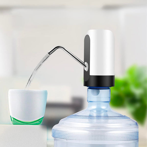 DISPENSADOR AUTOMATICO PORTATIL PARA BOTELLA RECARGABLE USB