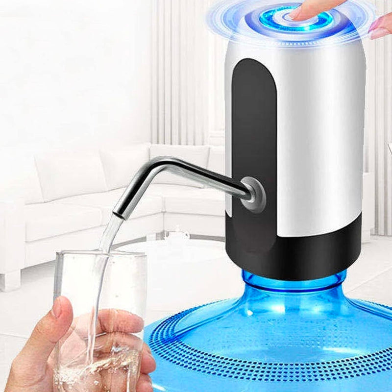 DISPENSADOR AUTOMATICO PORTATIL PARA BOTELLA RECARGABLE USB