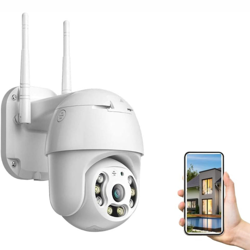 FLM FULL HD 1080P WIFI INALÁMBRICO IP PTZ CÁMARA DE VÍDEO DE VIGILANCIA PARA EXTERIORES