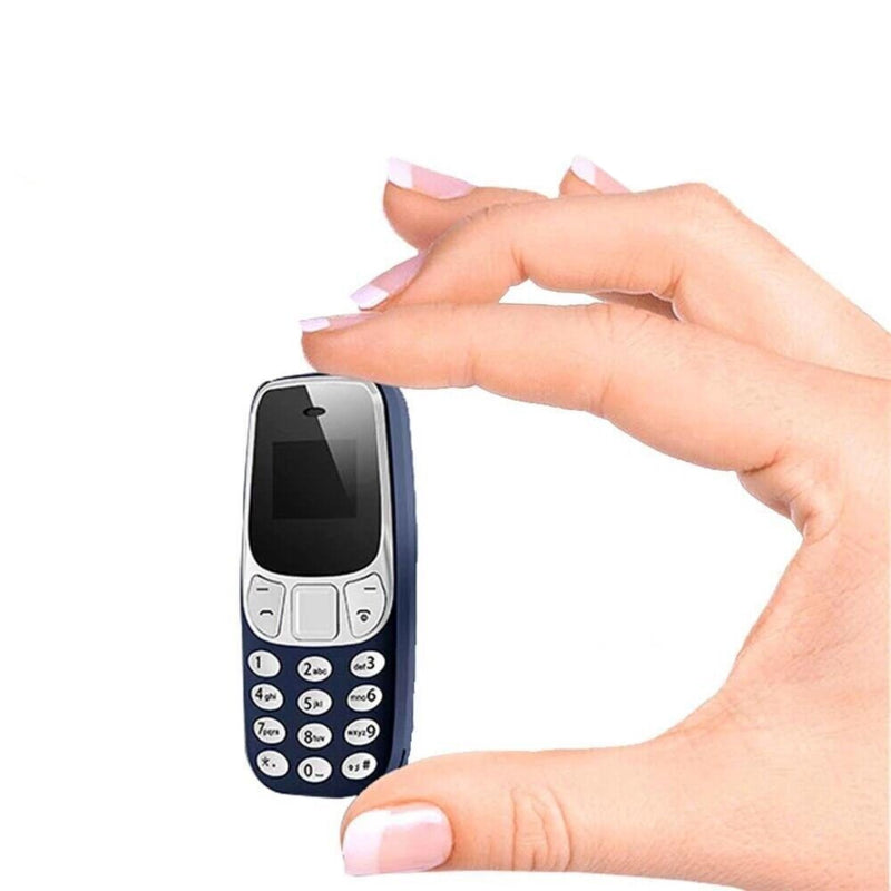 MINI TELÉFONO POCKET DUAL SIM BLUETOOTH CON MICRO SD GSM LLAMADAS SMS MP3