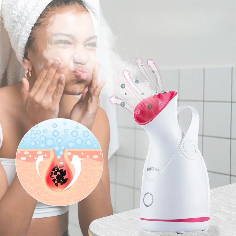 PHYOPUS VAPORIZADOR ATOMIZADOR PARA SAUNA FACIAL Y LIMPIEZA DE POROS