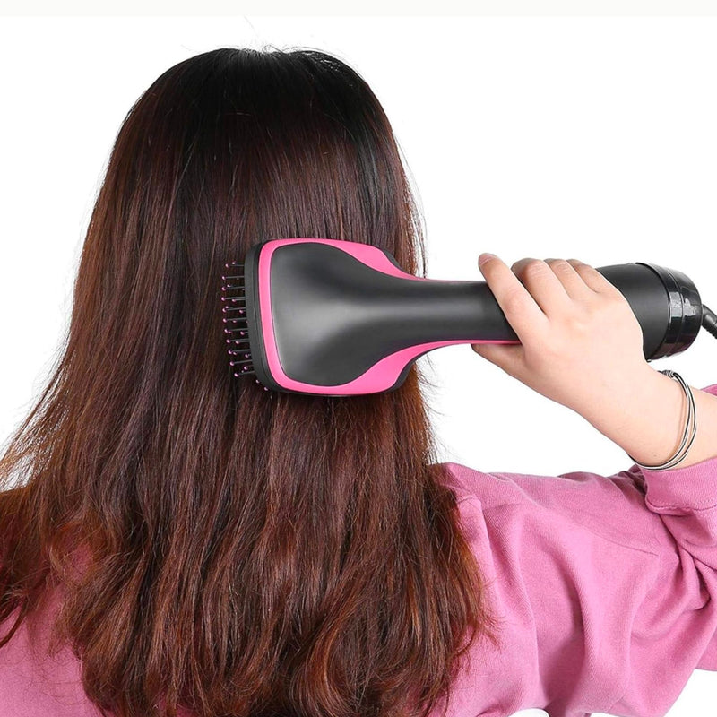 CEPILLO SECADOR DE PELO ALISADOR 2 EN 1 ONE STEP PARA CABELLO LISO 1000W