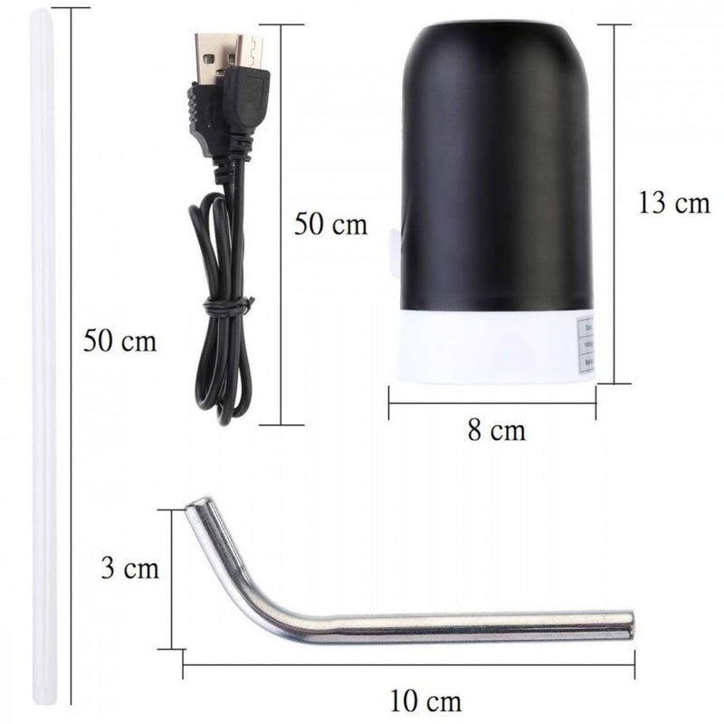 DISPENSER AUTOMATICO PORTATILE PER BOTTIGLIE RICARICA USB - faccioaffari