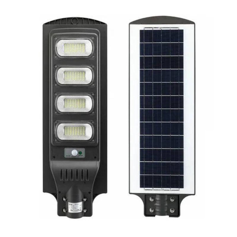 LAMPIONE STRADALE A LED CON PANNELLO FOTOVOLTAICO AD ENERGIA SOLARE DA 60W - 90W - 120W - 180W - faccioaffari