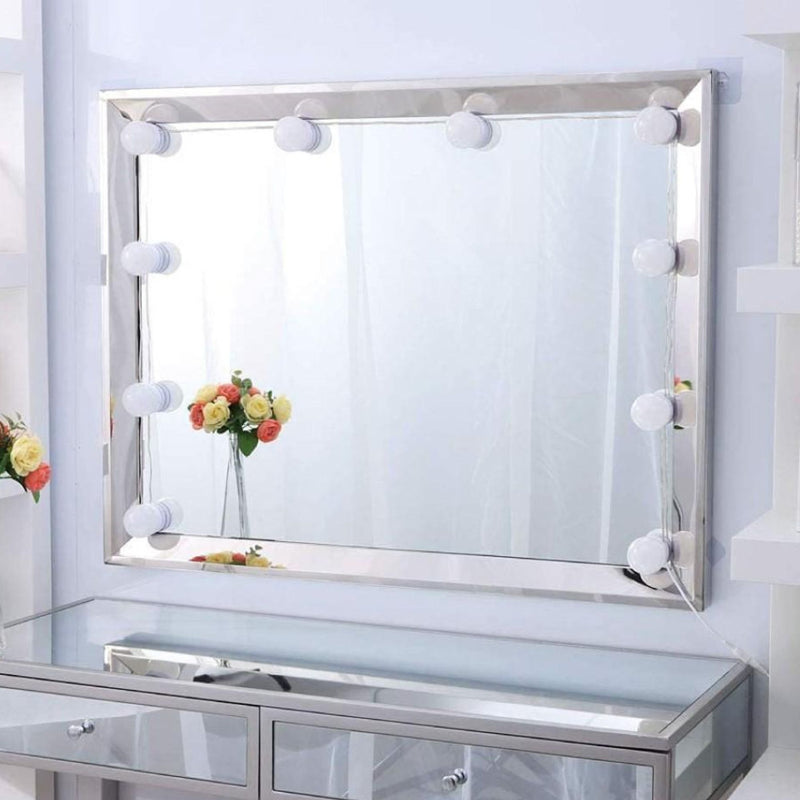 SET 10 LUCI LED DA SPECCHIO VANITY MIRROR LIGHT - faccioaffari