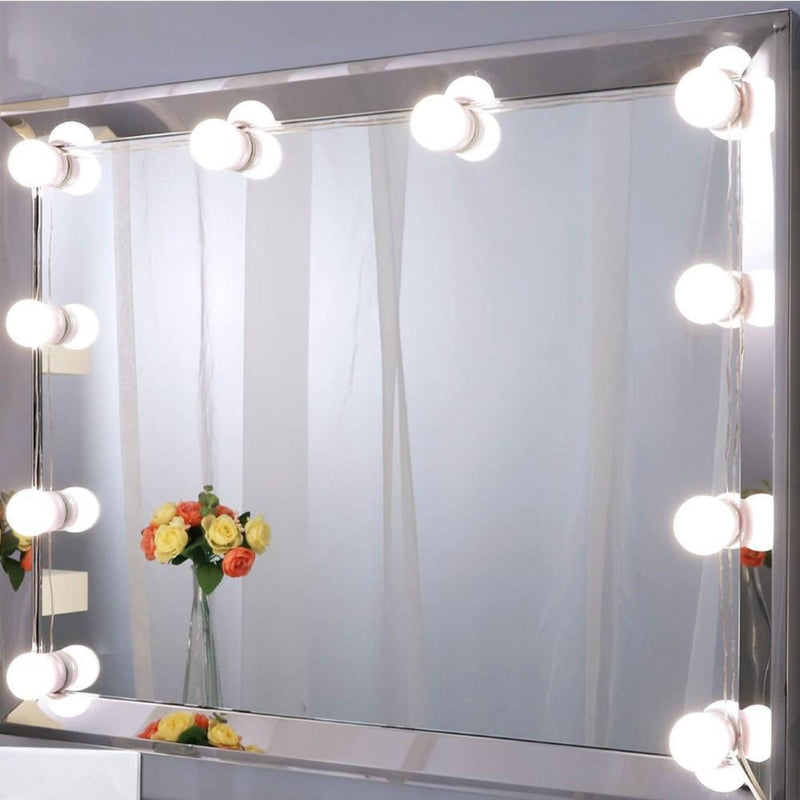 SET 10 LUCI LED DA SPECCHIO VANITY MIRROR LIGHT - faccioaffari