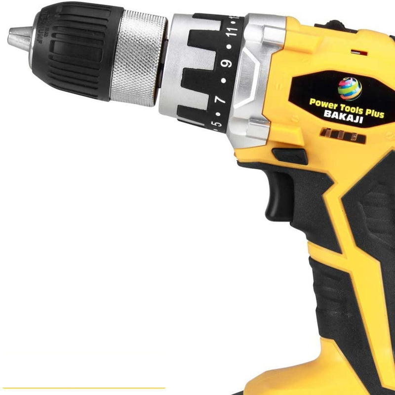 TRAPANO AVVITATORE 20v BATTERIA LITIO IN VALIGETTA CORDLESS 2 VELOCITA' - faccioaffari