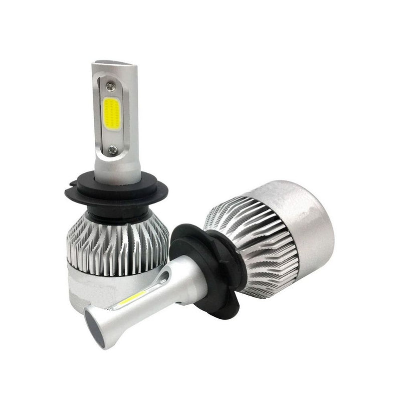 KIT LUCI LED 3800LM 36W 6000K BIANCO FREDDO AUTO-MOTO H3-H4-H7 - faccioaffari