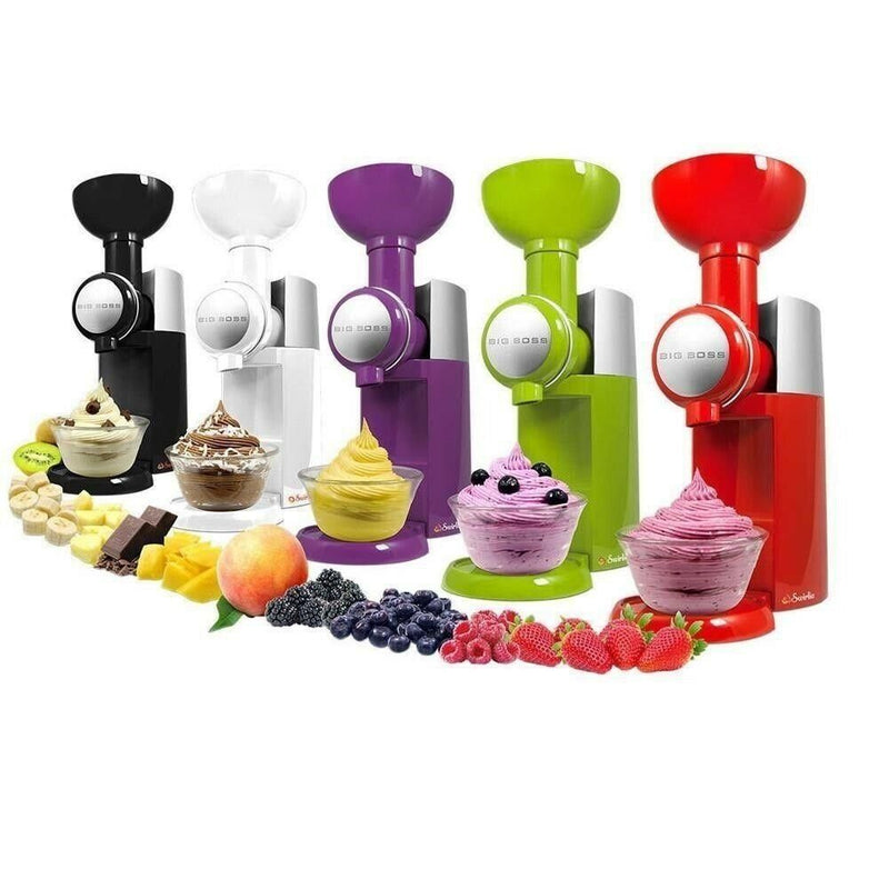 Macchina Gelato, Yogurt e Dessert Maker con Frutta Naturale